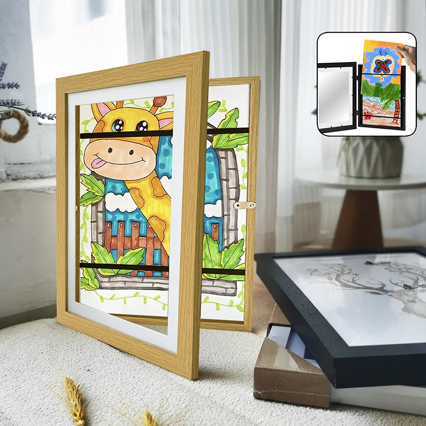 Art Display Frame - LuxeFrame™ A4 with Premium Glass