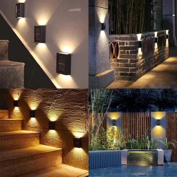 Eco-Friendly Garden Wall Light - LumaGlow