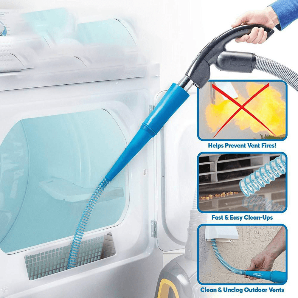 LintVac Pro Washer & Dryer Vacuum Hose - Premium Quality