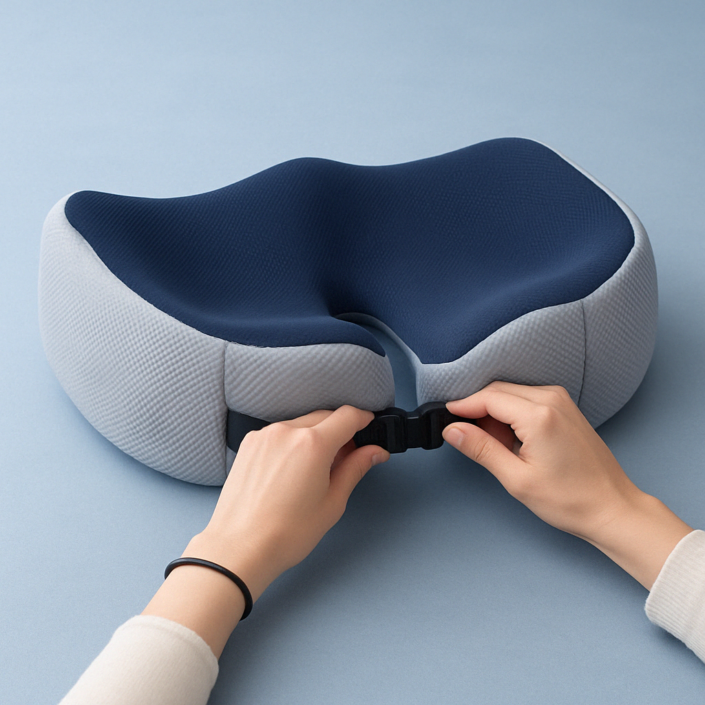 Orthopedic Memory Foam Seat Cushion - ComfortNest