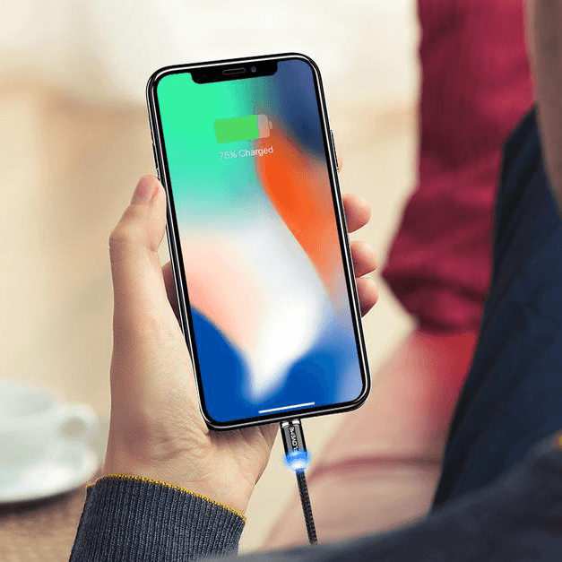 Magnetic USB Cable - LuxeConnect with Fast Charging Feature