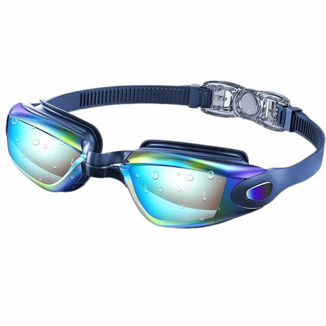 ClearVision Anti-Fog Swimming Goggles - AquaElite