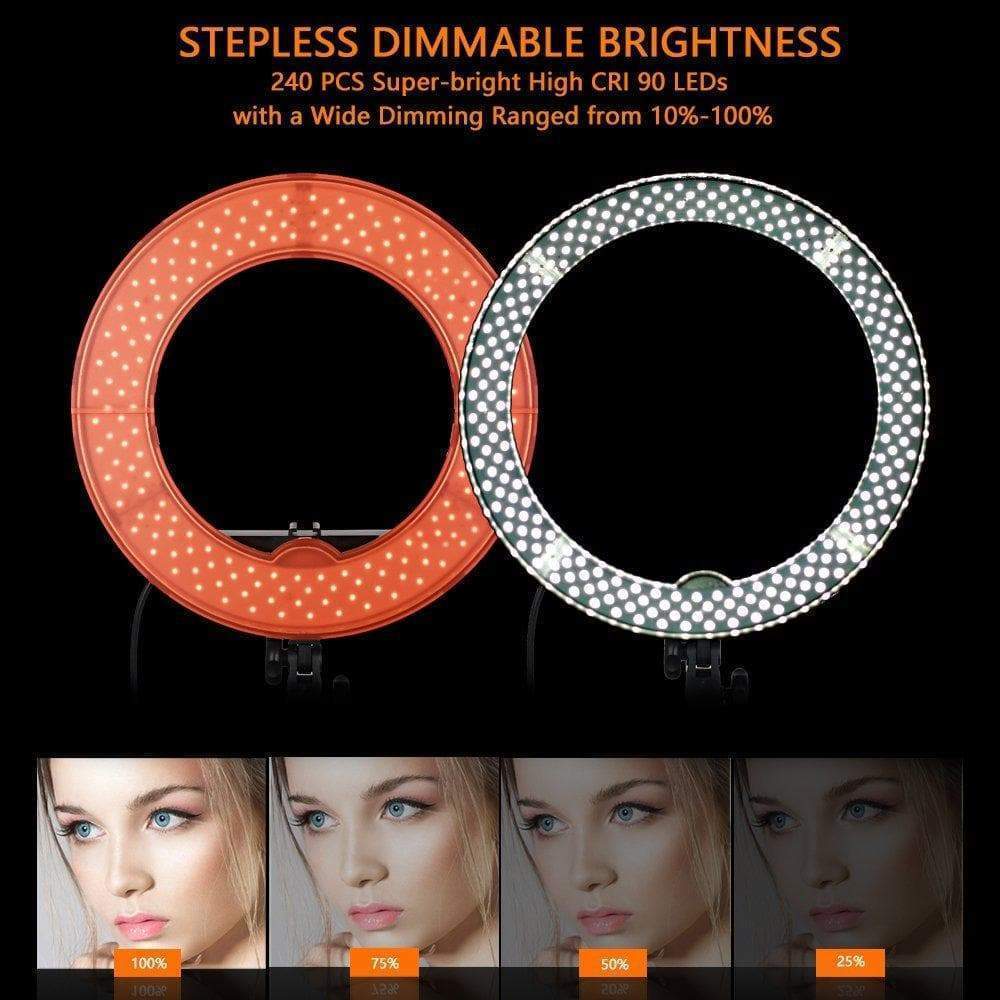 LED Ring Light - LuminaGlow