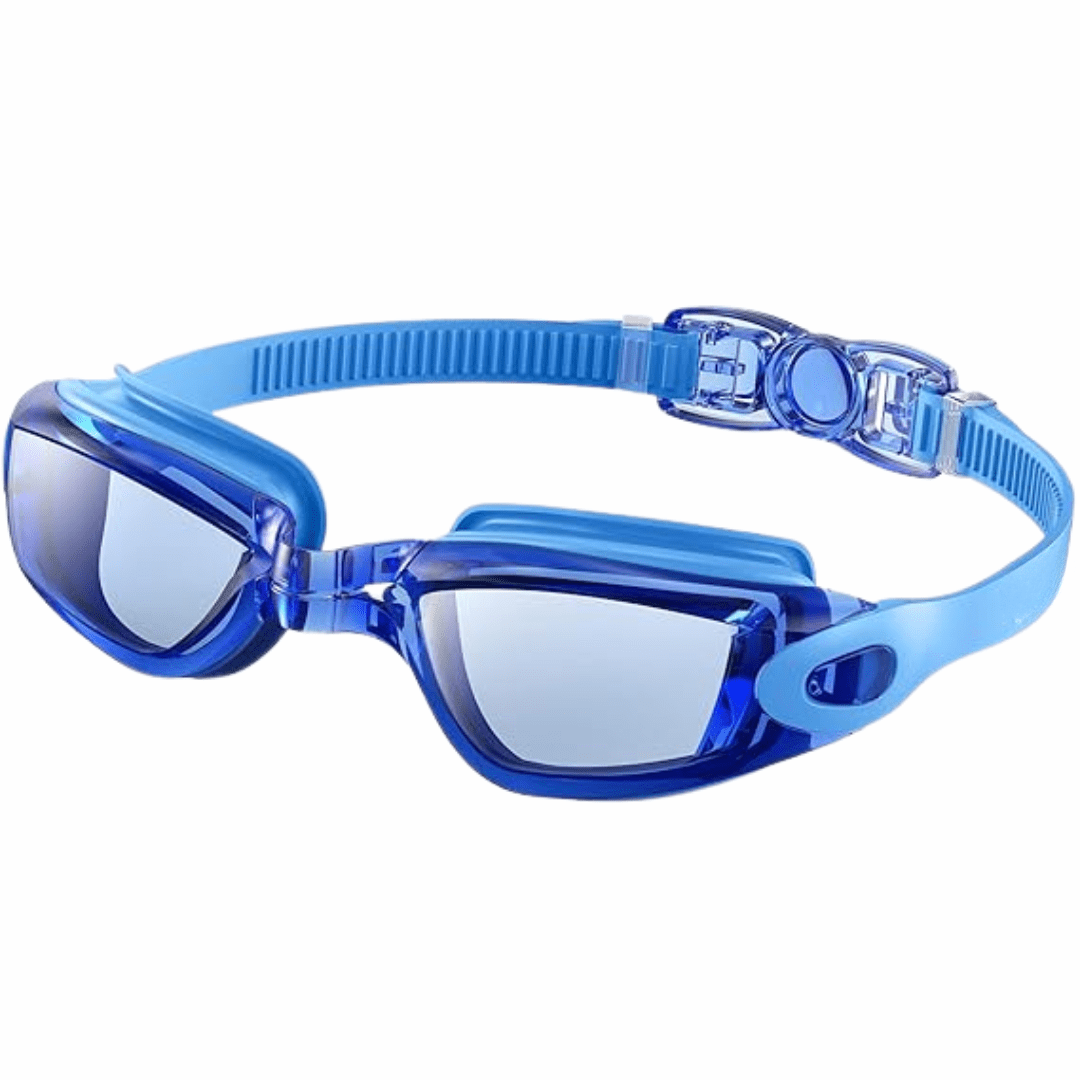 ClearVision Anti-Fog Swimming Goggles - AquaElite
