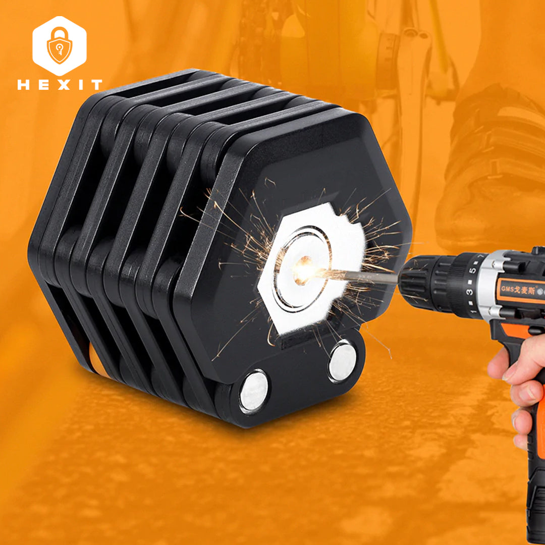 Secure Folding Bicycle Lock - VeloGuard