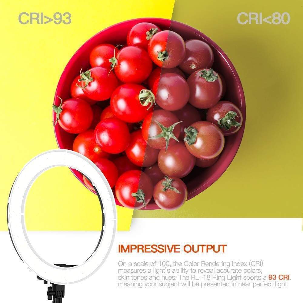 LED Ring Light - LuminaGlow