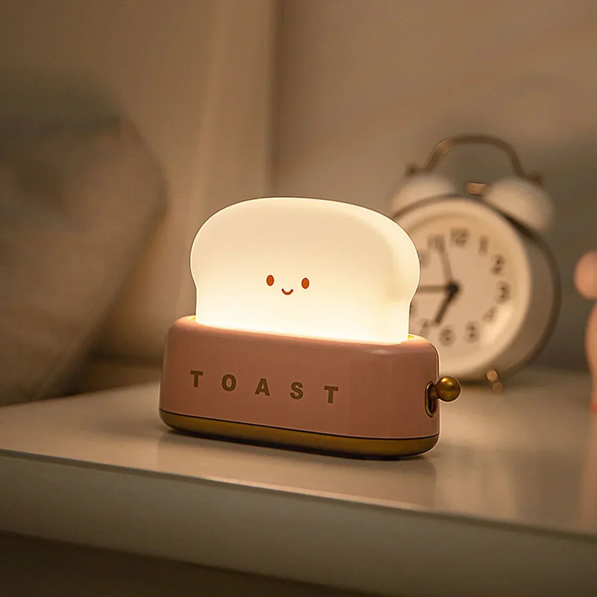 Toast Night Light - GlowNest