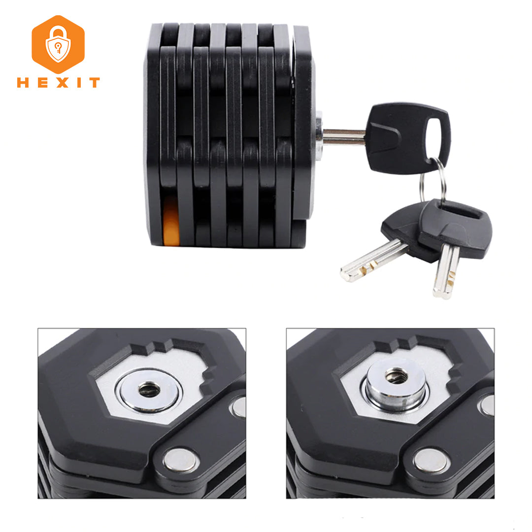 Secure Folding Bicycle Lock - VeloGuard