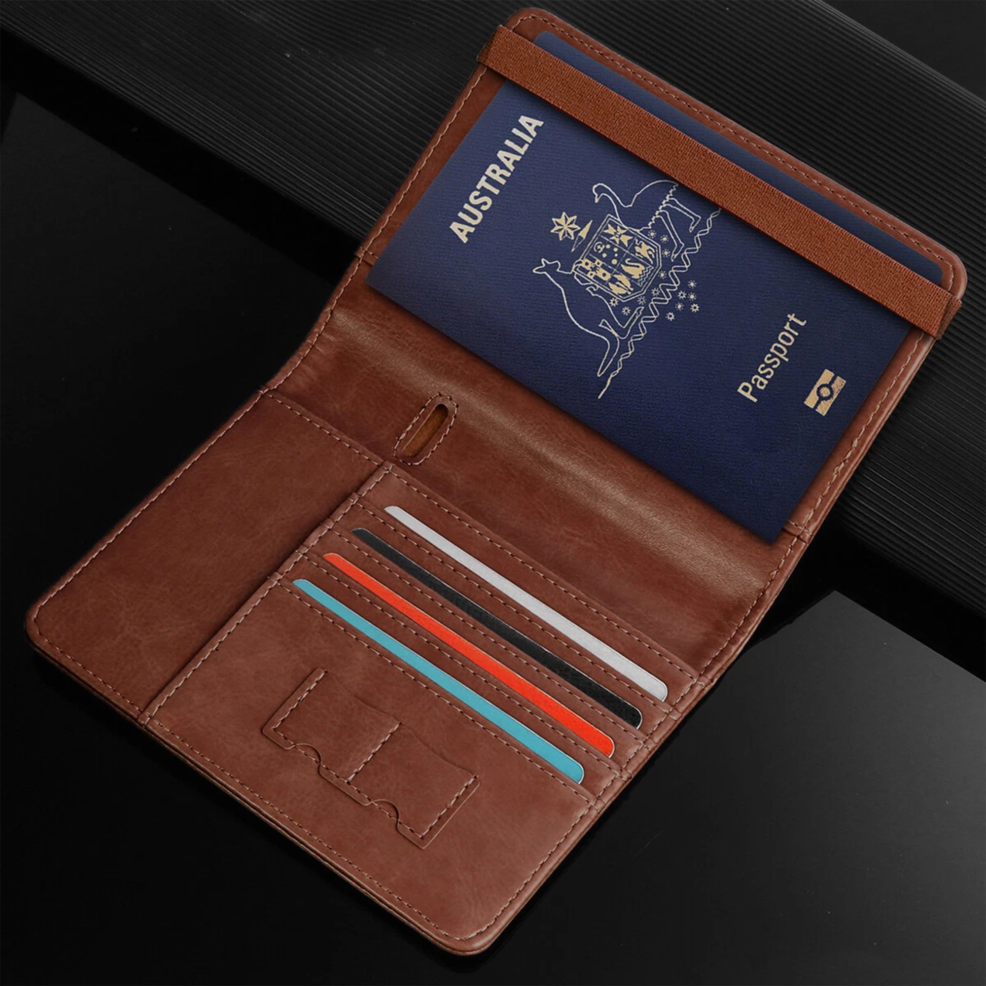 Passport Wallet - LuxeTravel Essentials