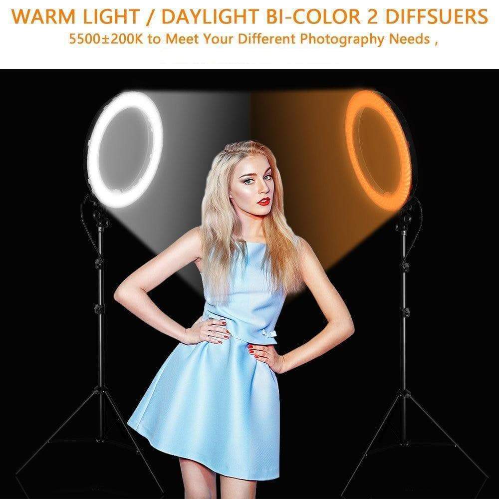 LED Ring Light - LuminaGlow