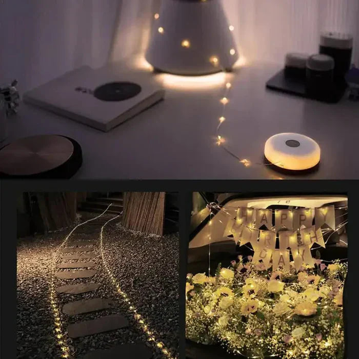 GlowBright™ LED Garden Light Strips - Modern & Elegant Design