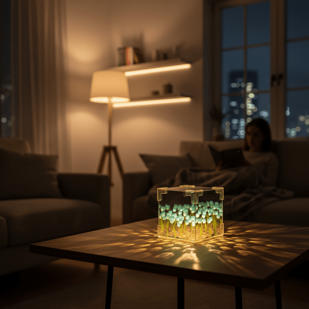 Natural Light Lamp - LumaCraft Handmade Atmosphere Enhancer