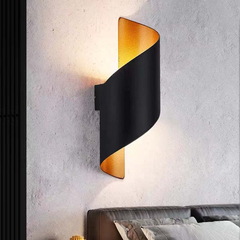 Spiral LED Wall Light - LumaGlow