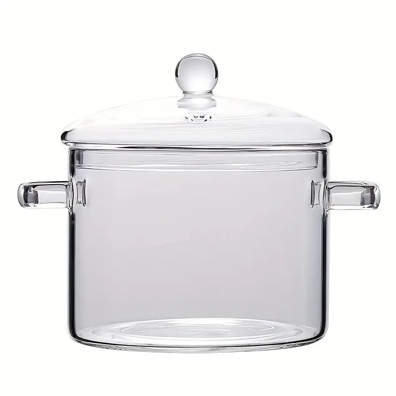 Clear Glass Cooking Pot - PureVista