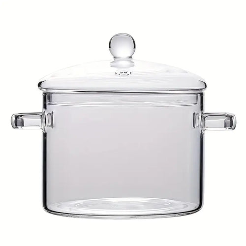 Clear Glass Cooking Pot - PureVista