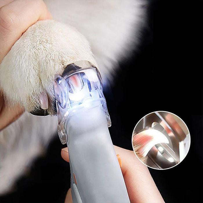 Pet Nail Clipper with LED Light - Pawsitive Grooming