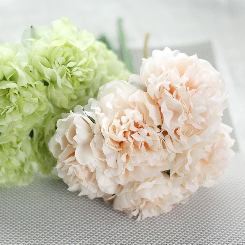 Faux Peony Bouquet - Luxe Flora