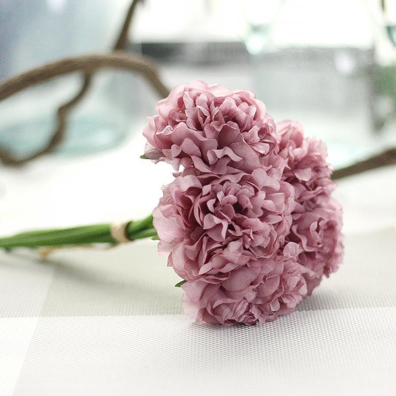 Faux Peony Bouquet - Luxe Flora