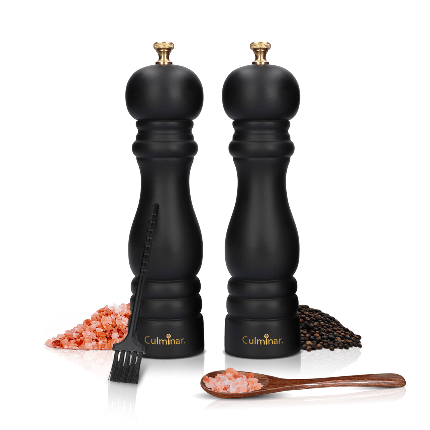 Premium Salt and Pepper Mill Set - GrindMaster