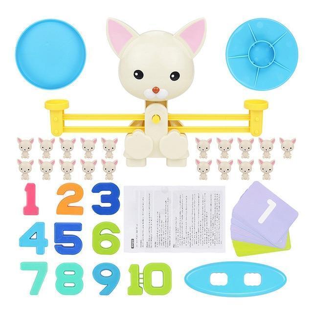 Math Monkey Balance Game - CleverKids Learning Toys