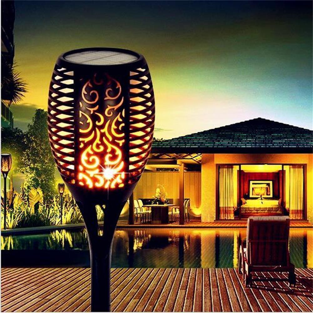 LED Flames Solar Light - LuminaGlow