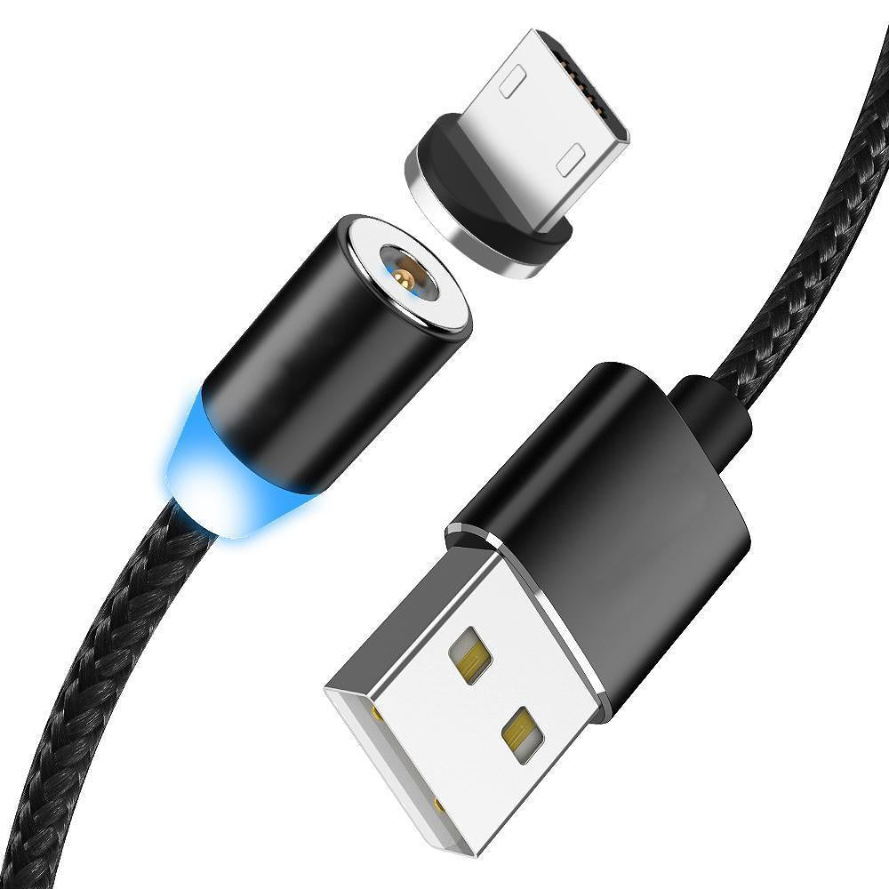 Magnetic USB Cable - LuxeConnect with Fast Charging Feature