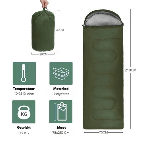 Cold Weather Sleeping Bag - SummitNest