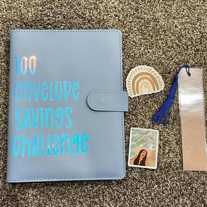 Budget Binder - Financia Luxe 100 Envelope Challenge System
