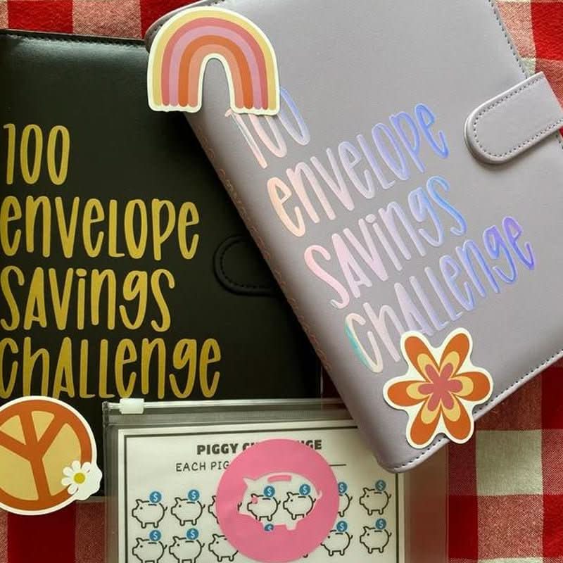 Budget Binder - Financia Luxe 100 Envelope Challenge System
