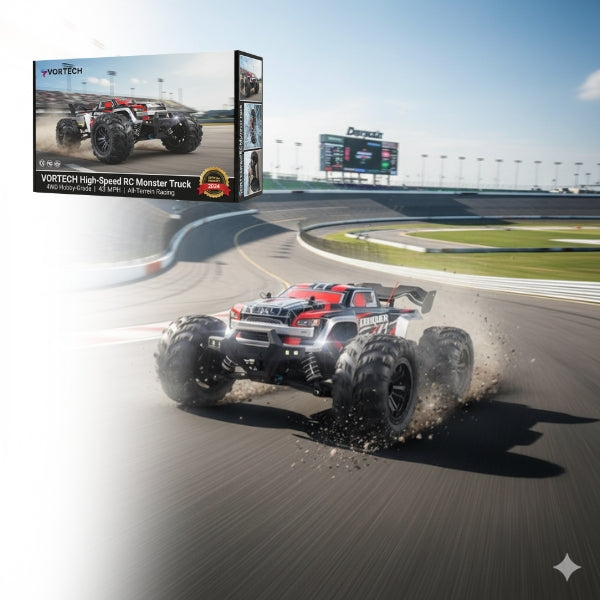 High-Speed 4x4 Off-Road RC Car - TerrainMaster Elite