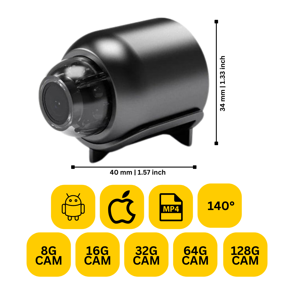 1080P HD Wireless Security Camera - SecureVision
