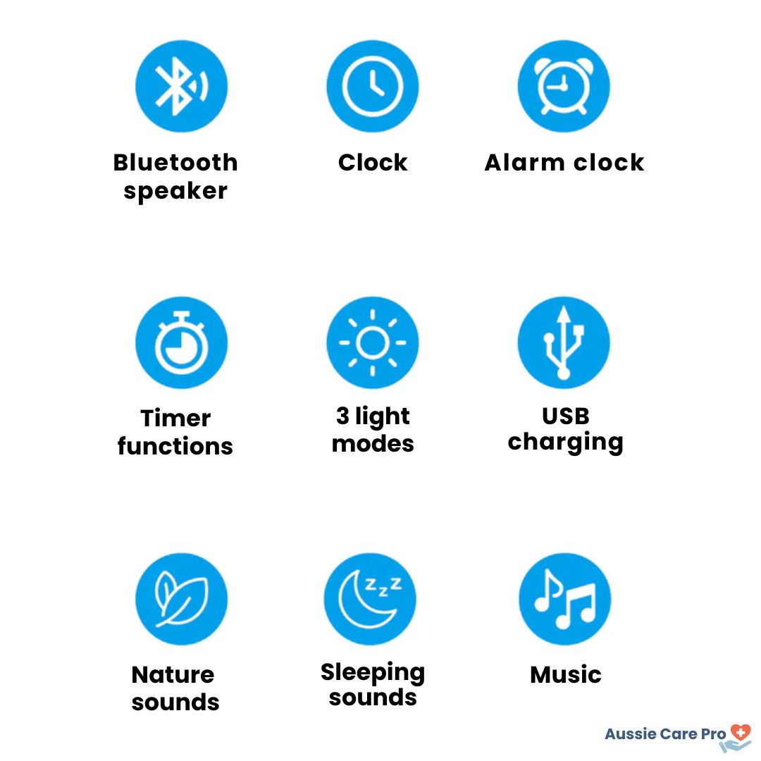 Sunrise Wake-Up Light Alarm Clock - LumaNest