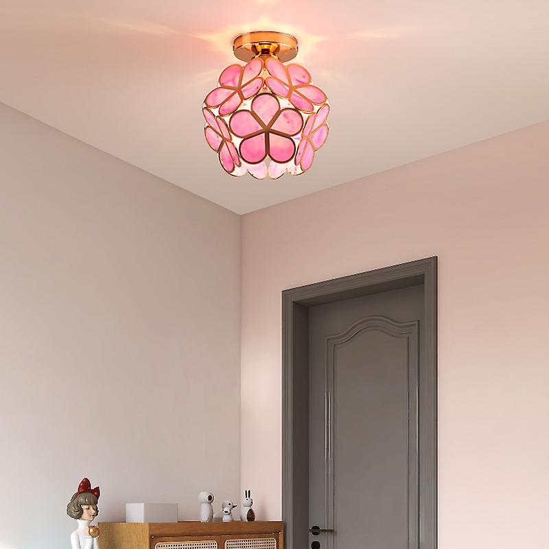 Floral Glass Ceiling Light - Luminara Designs