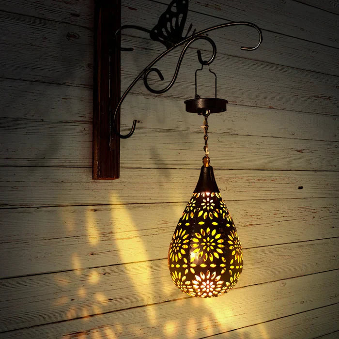 Solar Garden Lamp - LumaGlow, Weather-Resistant Design