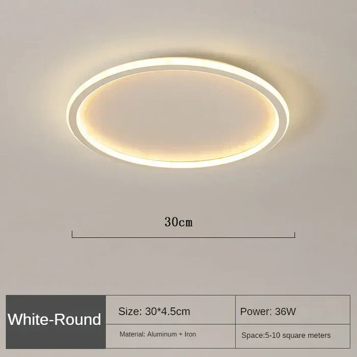AuroraSphere Round Ceiling Light - Luminara Designs