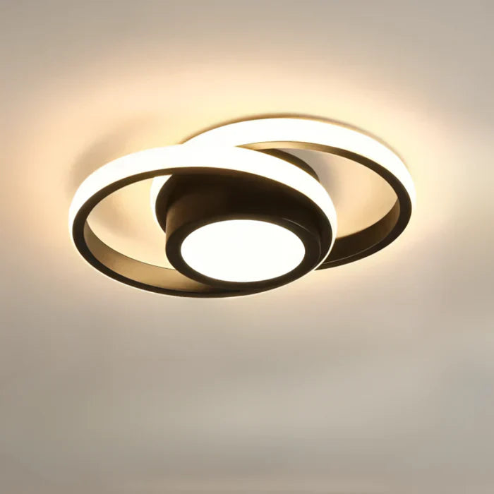 LED Ceiling Light - Luminara Twilight Rings Design