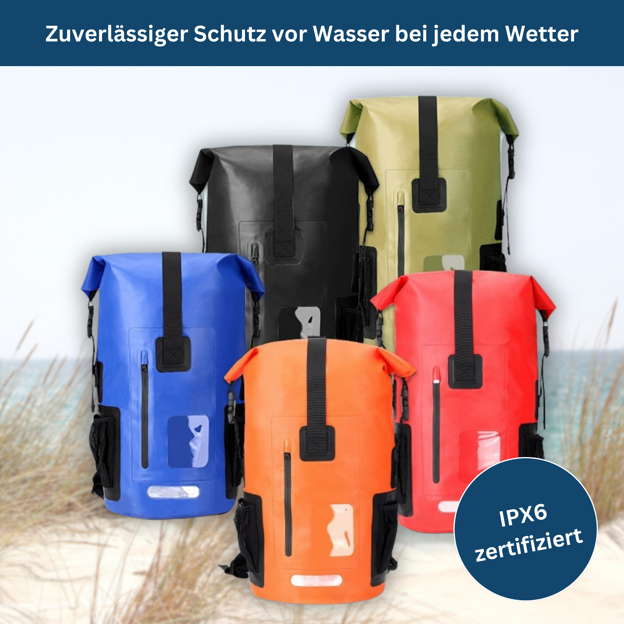Waterproof Hiking Backpack 35L - TerraVenture