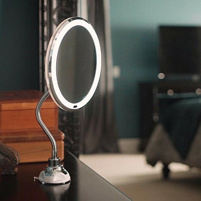 10x Zoom LED Makeup Mirror - LuxeGlow