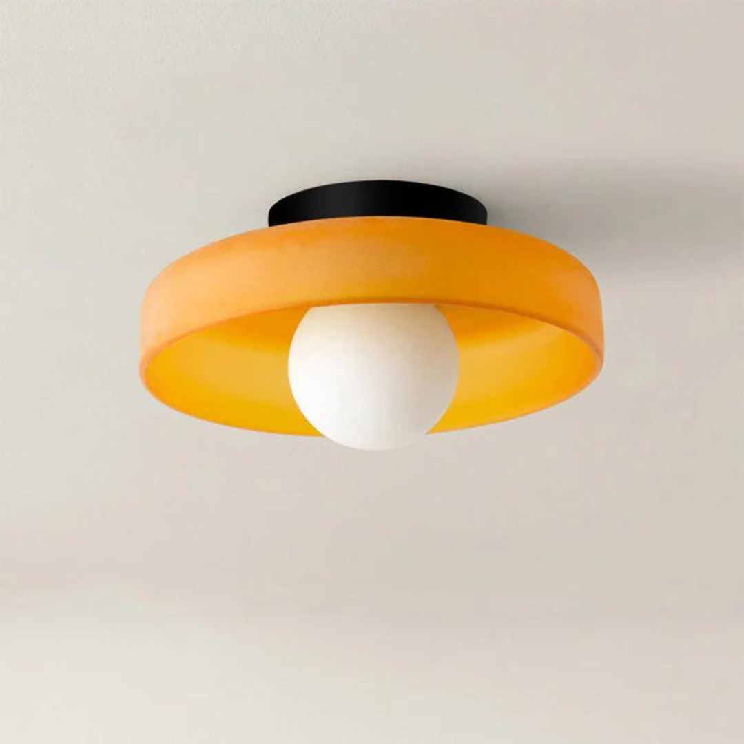 Modern Round Ceiling Light - LumaGlow