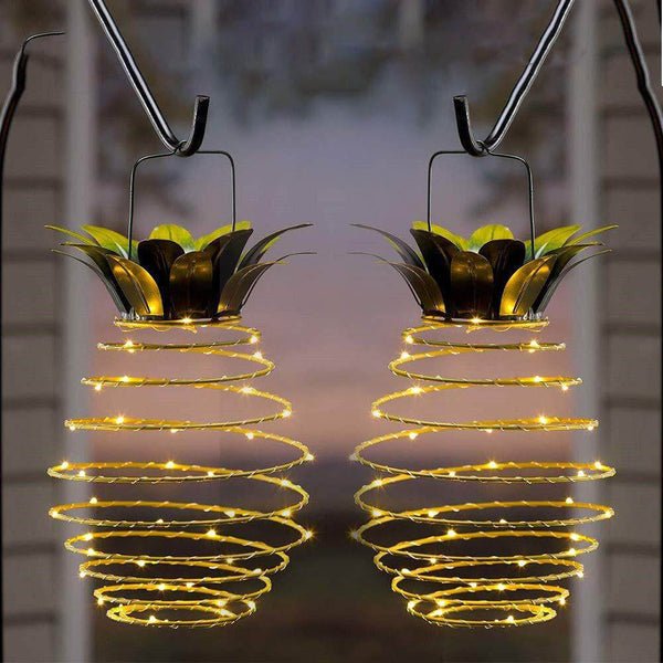 Solar Pineapple Light - LumaGarden