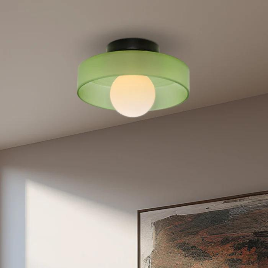Modern Round Ceiling Light - LumaGlow