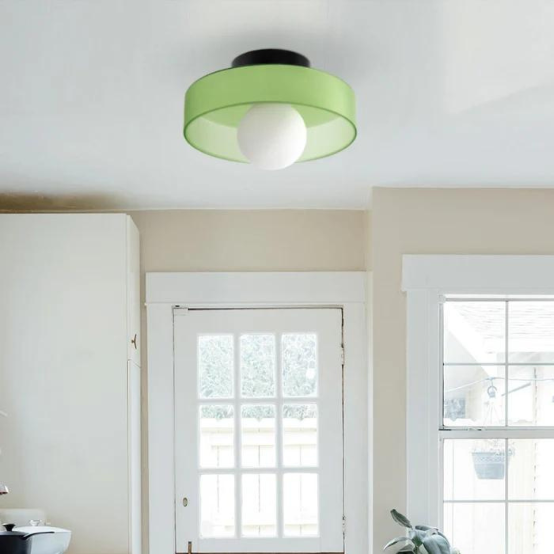 Modern Round Ceiling Light - LumaGlow