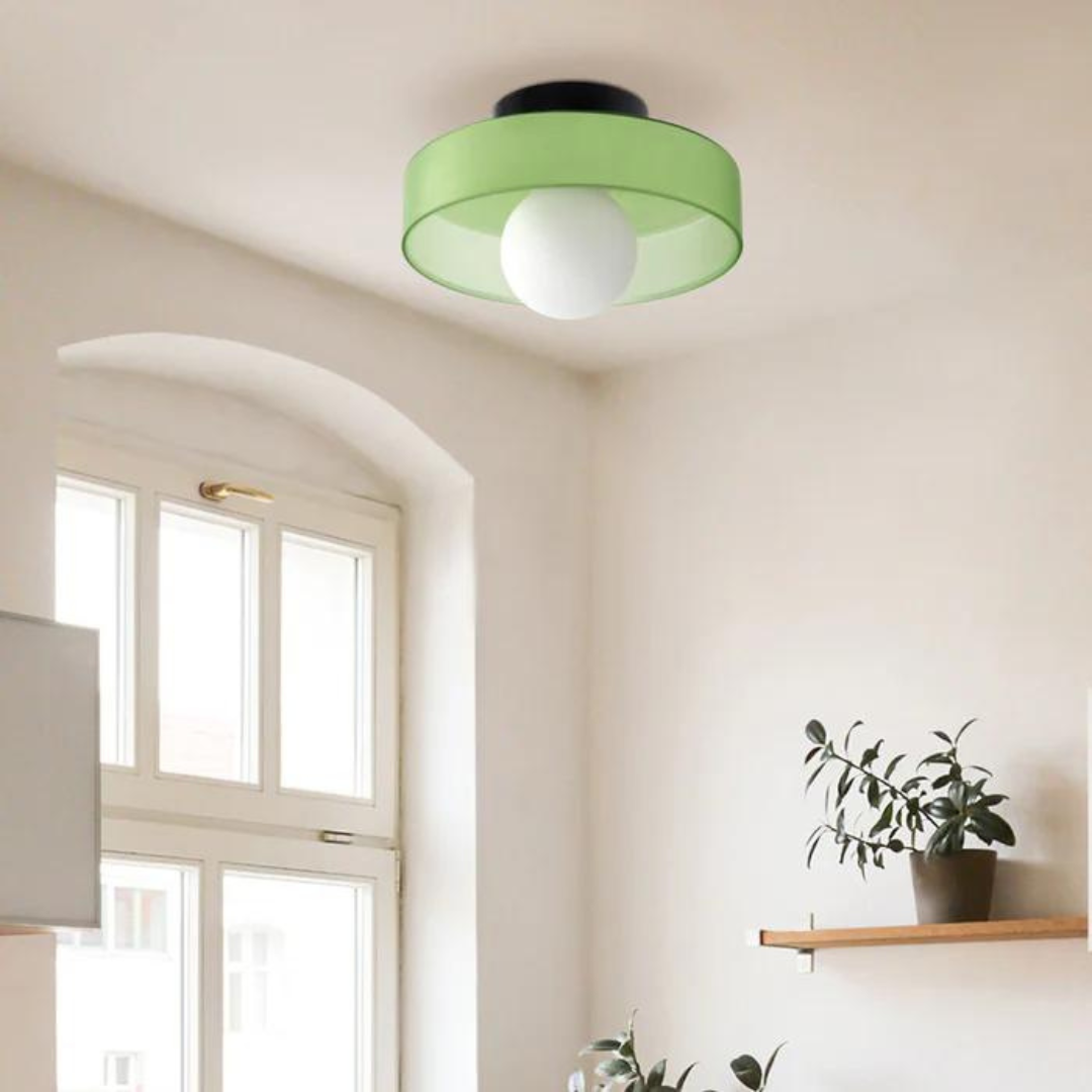 Modern Round Ceiling Light - LumaGlow