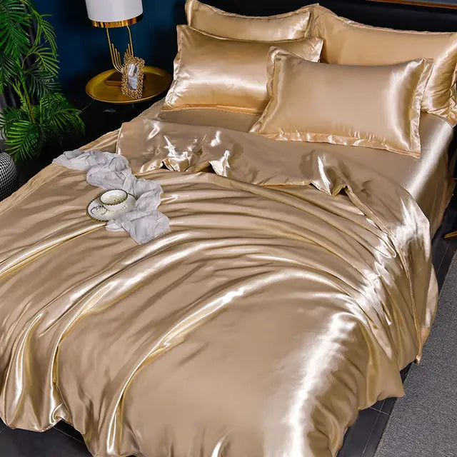 Silk Duvet Cover - LuxeDreams