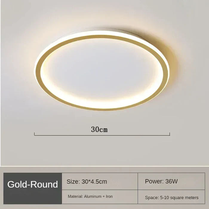 AuroraSphere Round Ceiling Light - Luminara Designs