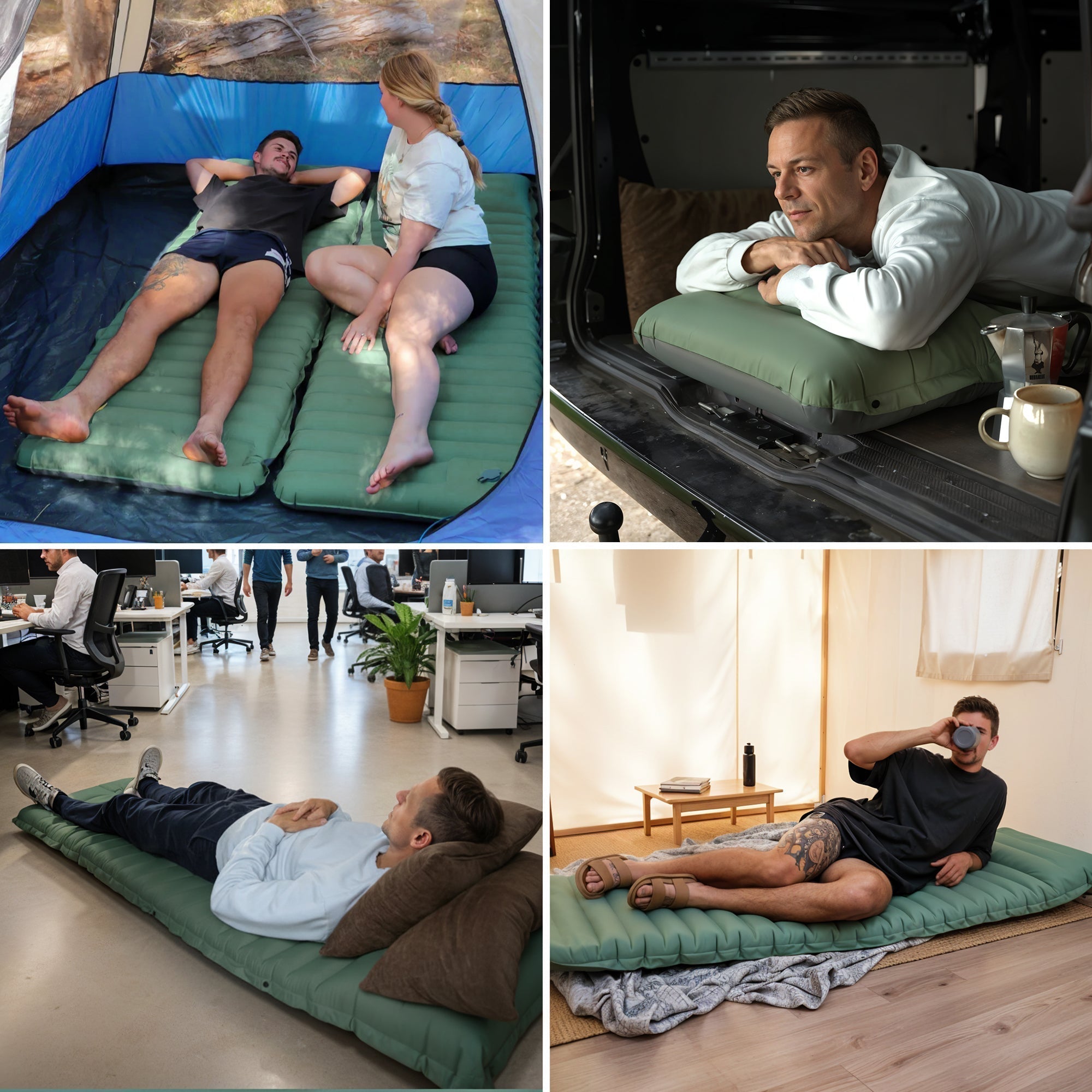 Inflatable Camping Mattress - TrailNest
