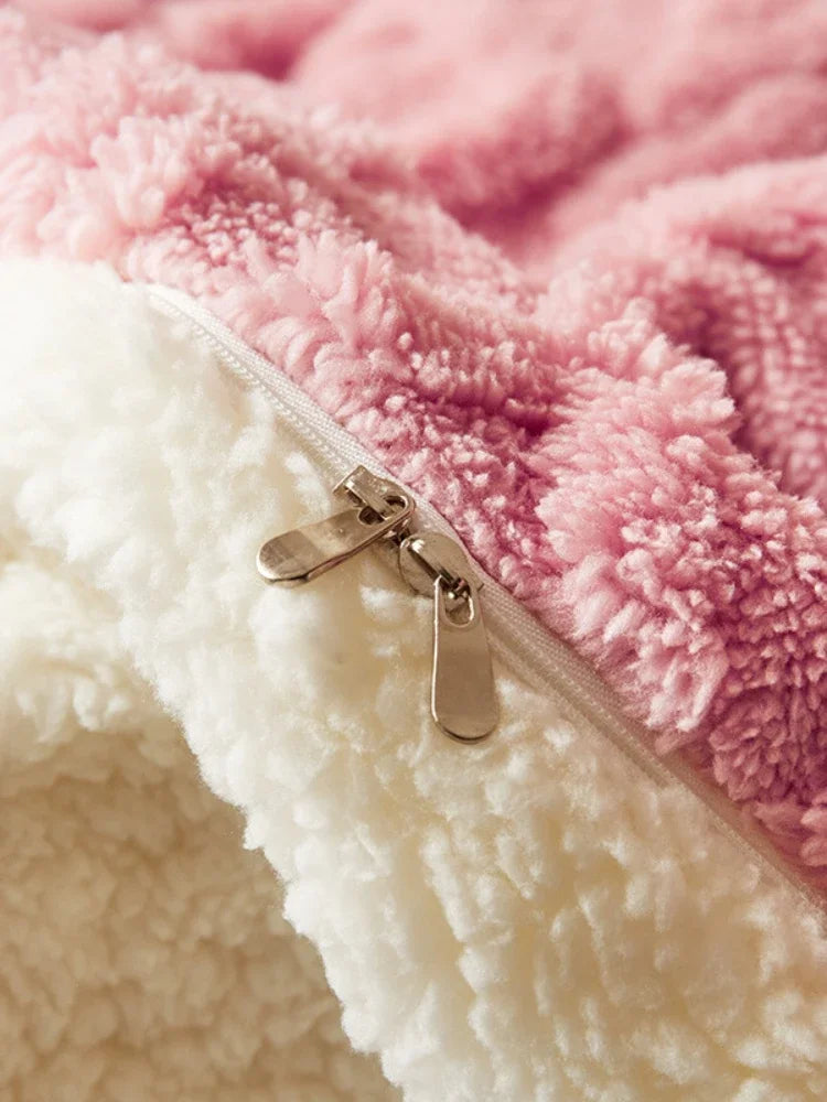 Cashmere-Look Double-Sided Bedding - LuxeNest