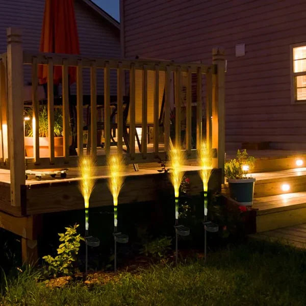Rattan Garden Lanterns - LumaGlow