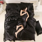Satin Duvet Cover - LuxeNest