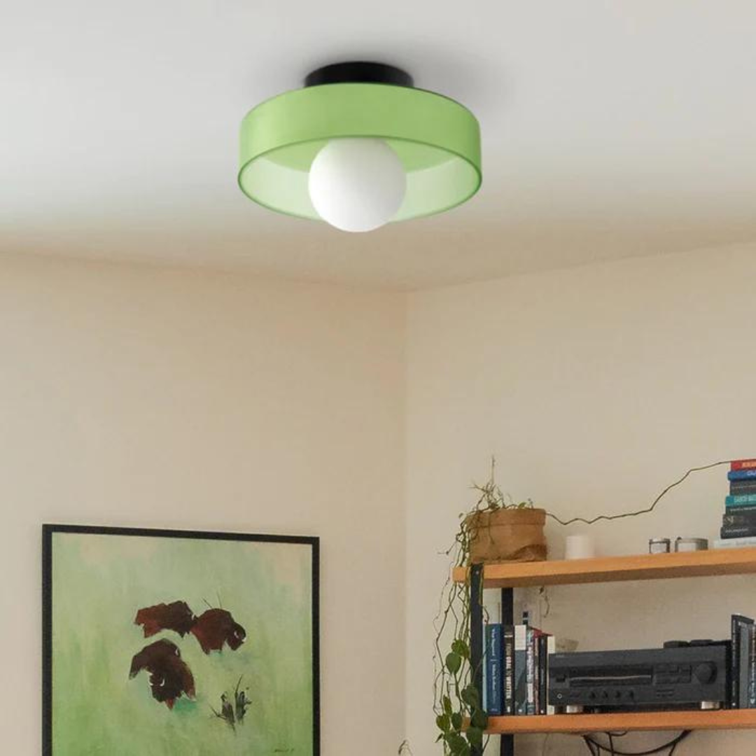 Modern Round Ceiling Light - LumaGlow
